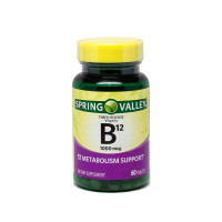 Spring Valley Vitamin B12 Timed Release 1000mc - Boost Your Energy and Support Your Nervous System with this Essential Supplement
