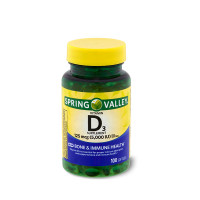 Spring Valley Vitamin D3 5000 IU - Promote Bone Health with High Potency Supplement