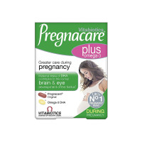 Vitabiotics Pregnacare Plus Omega 3: Complete Prenatal Nutrition with Essential Omega 3 for Expecting Moms