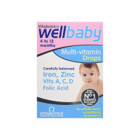 Vitabiotics Wellbaby Multi-Vitamin Drops - Essential Nutrition for Your Little Ones