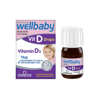 Vitabiotics Wellbaby Vit D Drops 10µg