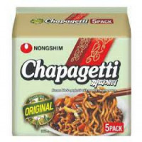 Nongshim Chapagetti Original Noodle 700G | 5 Pack | Essential Korean Instant Ramen