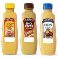 Burman's Spicy Brown Mustard 340G