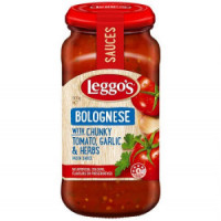 Leggo's with Chunky Tomato, Garlic & Herbs 500g