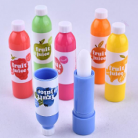 Introducing Heart's Love Moisturizing Lip Balm: A Deliciously Nourishing Fruit Juice Bottle for Your Lips