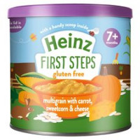 Heinz First Steps Multigrain Carrot Sweetcorn Cheese 200G