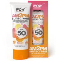 AM2PM SPF50 Water Resistant No Parabens & Mineral Oil Sunscreen Lotion 100 ml
