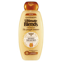 Garnier Ultimate Blends The Strength Restorer Honey Treasures Shampoo 360ml: Nourishing Hair Care Solution for Stronger Locks