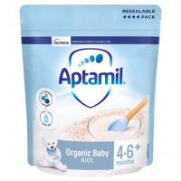Aptamil Organic Baby Rice Cereal 4-6 Months 100g