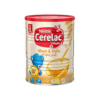 Cerelac Wheat and Fruits 6+ Months 400gm - Nourishing Baby Food Blend for Healthy Growth and Development