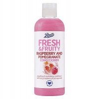 Boots Fresh Raspberry & Pomegranate Conditioner 500ml - Revitalize Your Hair with a Burst of Fruitiness!