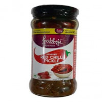 Prabhuji Stuffed Red Chilli Pickle 350G: A Fiery and Flavorful Delight for Your Taste Buds!