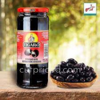 Figaro Pitted Black Olives 340g - Premium Quality Mediterranean Delight