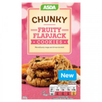 Asda Chunky Fruit Flapjack Cookirs 200g