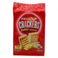 Munchy's Crackers Butter Sandwich 313G - Tasty and Delicious Savory Snack for Every Craving!