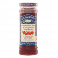 St. Dalfour Strawberry Fruit Spread 284gm: Premium Jam Packed with Sweet Strawberry Flavors