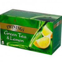 Twinings Lemon Green Tea Bag 40G - Refreshing Citrus Infused Green Tea