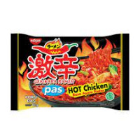 Nissin Gekikara Ramen Hot Chicken Noodles 80gm: Fiery Flavor and Bold Heat!