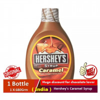Hershey's Caramel Syrup - 1 Bottle | 680g | Perfect for Desserts & More