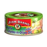 Ayam Tuna Lite Chunk in Olive Oil 185g