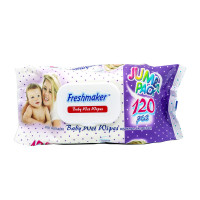Freshmaker Wet Wipes Fliptop 120pcs - Convenient and Hygienic Cleaning Solution