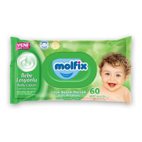 Molfix Baby Wet Wipes 60 pcs