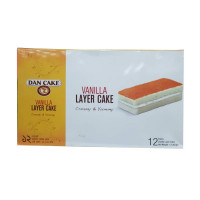 Delicious and Creamy Dan Cake Vanilla Layer Cake (360g) - Perfect Treat for Every Occasion!