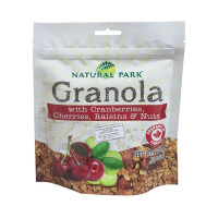 Natural Park Granola With Cranberries, Cherries, Raisins & Nuts 170g