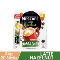 Nescafe Latte Hazelnut Bold & Nutty 20stik