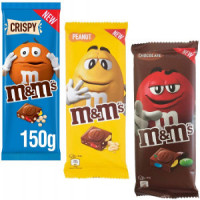 M&M's Crispy Chocolate Bar 165g