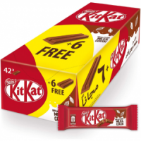 Kitkat Orange 2 Fingers Pack 186gm - Delicious Orange Flavored Chocolate Snack