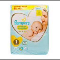 Pampers Jumbo pack Premium Protection Size- 1 (Diaper Belt)