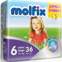 New Molfix Jumbo Economy Belt Size 6 36pcs