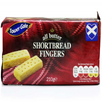 Tower Gate All Butter Shortbread Fingers - 210 gm: Heavenly Delights for Your Snack Time