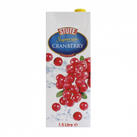 STUTE Cranberry Juice Drink 1Ltr: Refreshingly Tangy Cranberry Delight for Your Taste Buds!