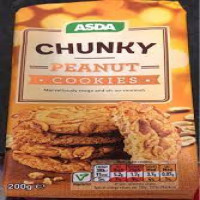 Asda's Chunky Peanut Cookies - 200g: Irresistibly Delicious and Perfectly Nutty!