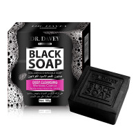 Dr. Davey Cleansing Whitening Collagen & Charcoals Black Soap - The Ultimate Skincare Solution