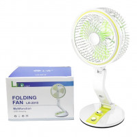 H-Tec Folding Electric Fan With Led Light