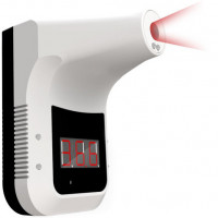 Wall-Mounted Infrared Forehead Digital Thermometer