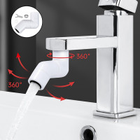 720 Degree Rotating Faucet Nozzle Kitchen Bathroom Universal Tap
