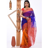 Colourful Jamdani Saree for Women   