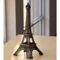 Authentic Paris Eiffel Tower Metalic Showpiece: Timeless Symbol of Elegance for Your Home Decor