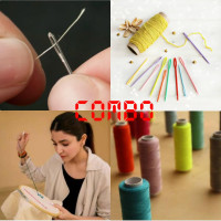 COMBO 1Pcs Hand Sewing Needles & 2 Pcs Hand Yarn