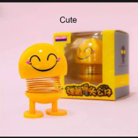 Smiling Face Spring Bouncing Doll