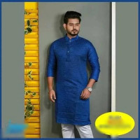 Stylish and Fashionable Silk Panjabi for Men