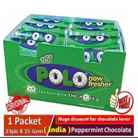Polo Peppermint Chocolate: Buy 15g x 23 pieces | Available in India