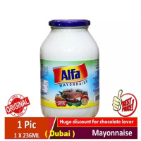 Alfa Mayonnaise Dubai - Buy 1Pcs x 473ml Bottle Online | Best Quality Mayonnaise