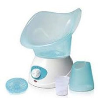 BNS-016 Beauty Facial Steamer Machine - White and Blue