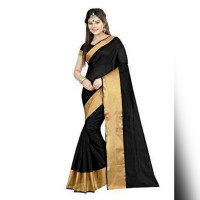 Half Silk Sharee with Golden Temple Border For Women