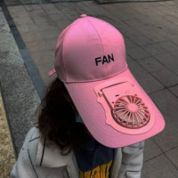 SY940 USB Charge Sunscreen Fan Hat Summer Outdoor Sport Hats Sun Protection Baseball Cap with Cooling Fan -Multicolor